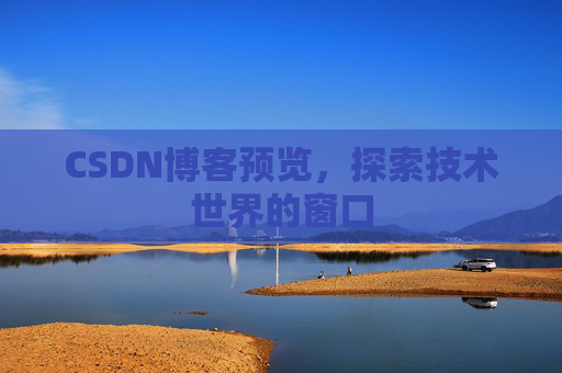 CSDN博客预览，探索技术世界的窗口
